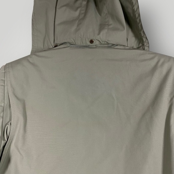 Etienne Aigner Vintage Belted Short Greenish Trench Coat Woman's‎ 10 Classic - Picture 16 of 16